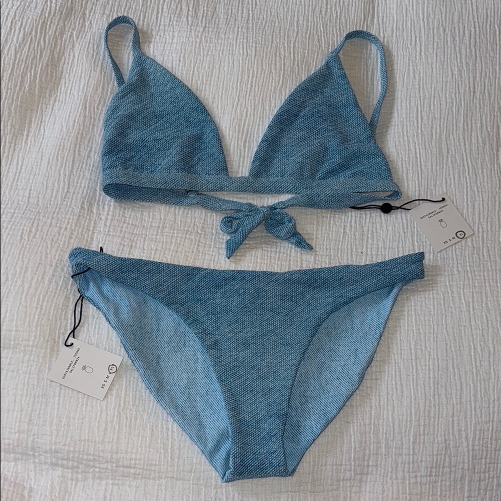 Skatie Shimmer Bikini Set